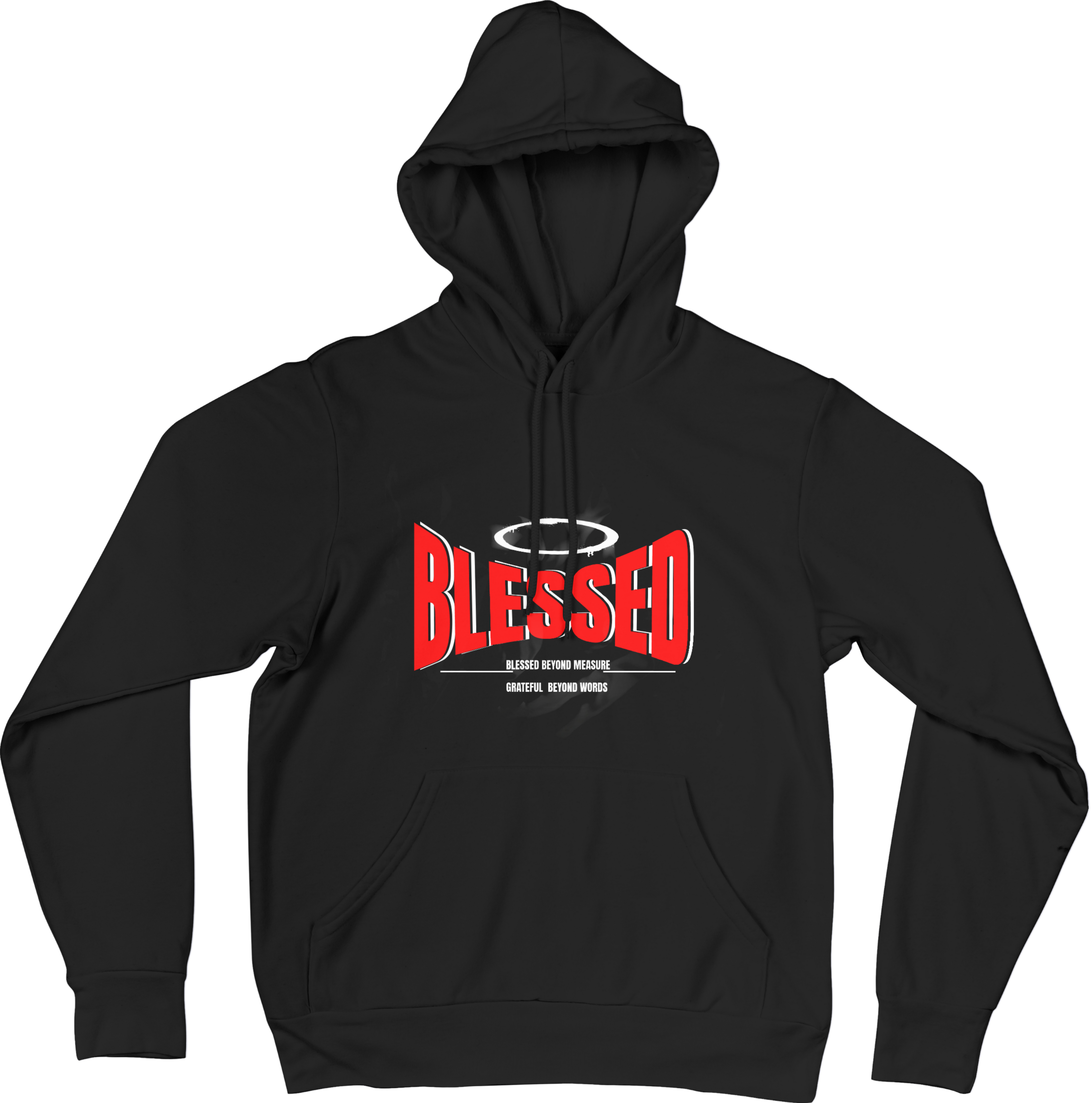 Long Sleeve Hoodie - Blessed