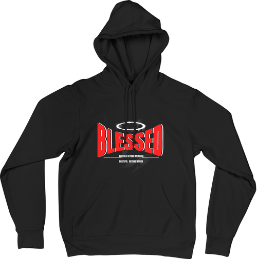 Long Sleeve Hoodie - Blessed