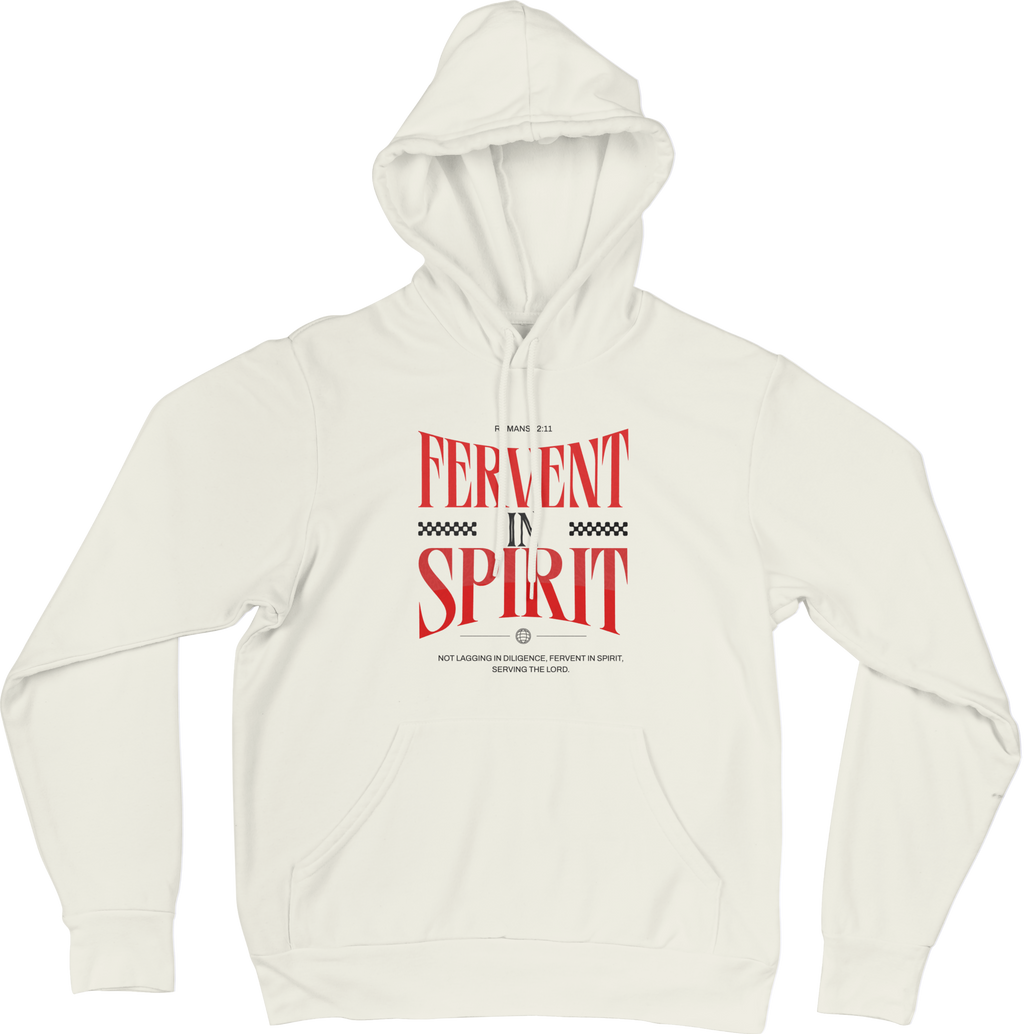 Long sleeve Hoodie- Fervent in Spirit