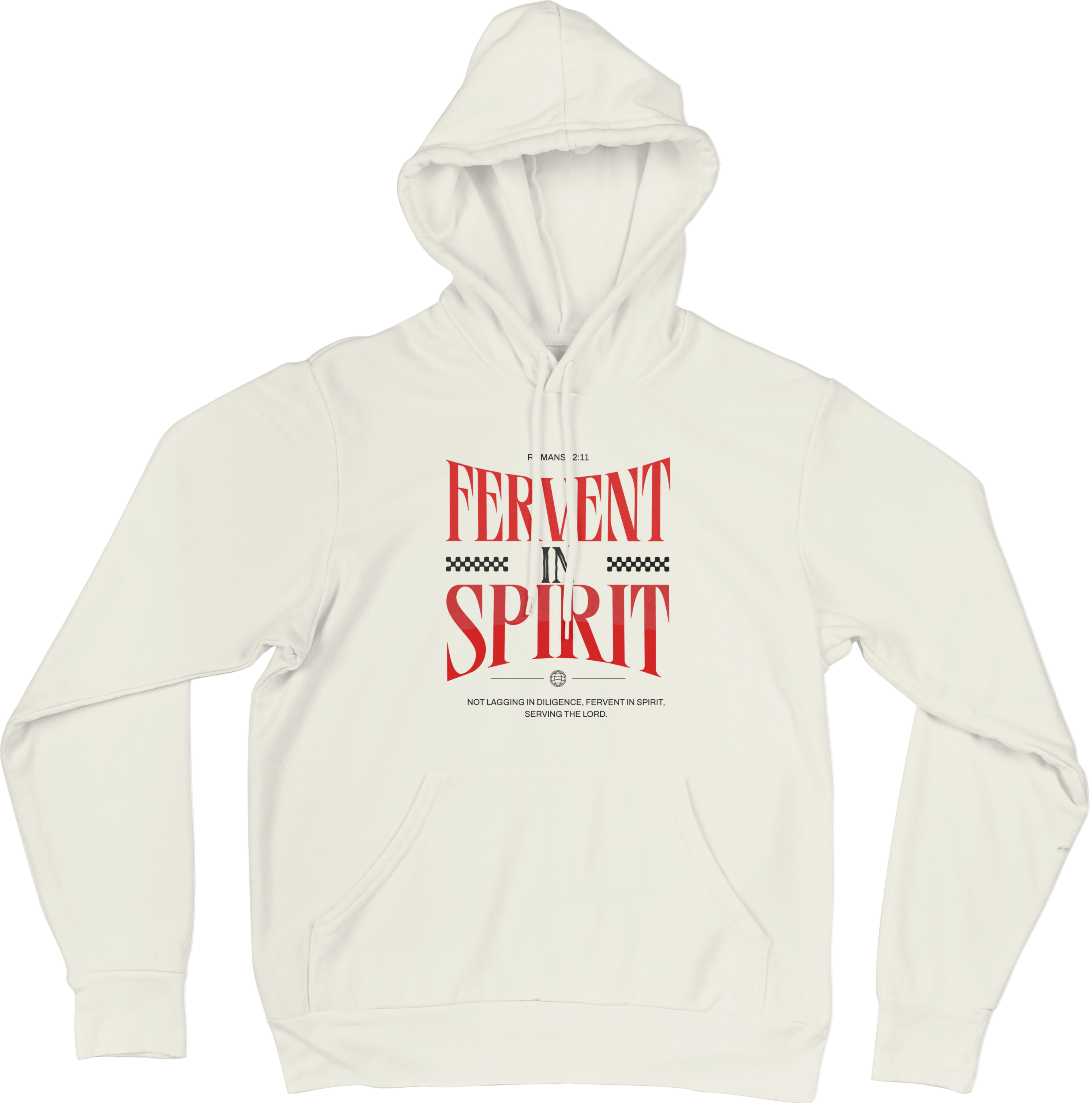 Long sleeve Hoodie- Fervent in Spirit