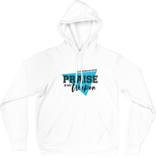 Long sleeve Hoodie - Praise is my Weapon