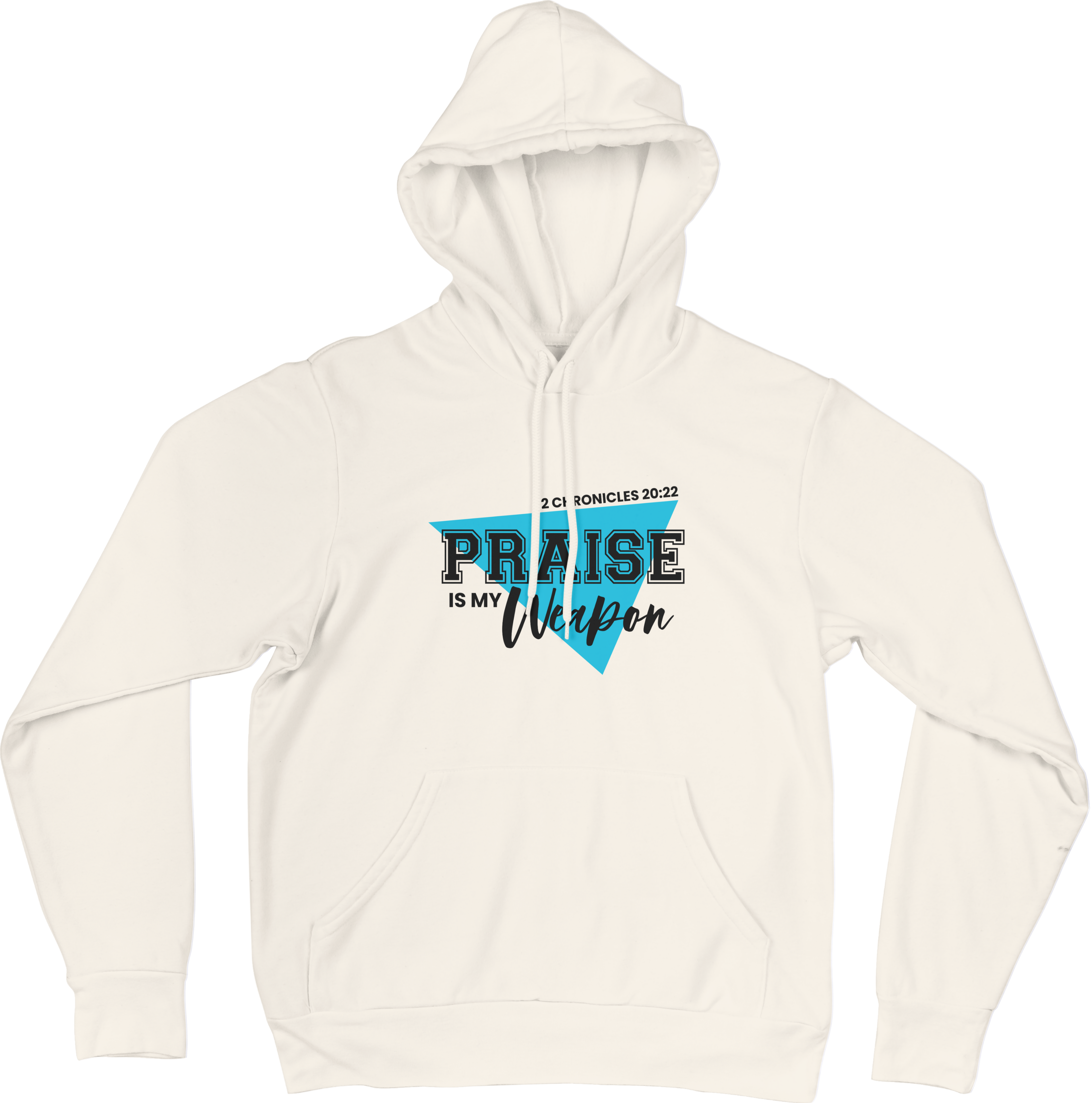 Long sleeve Hoodie - Praise is my Weapon