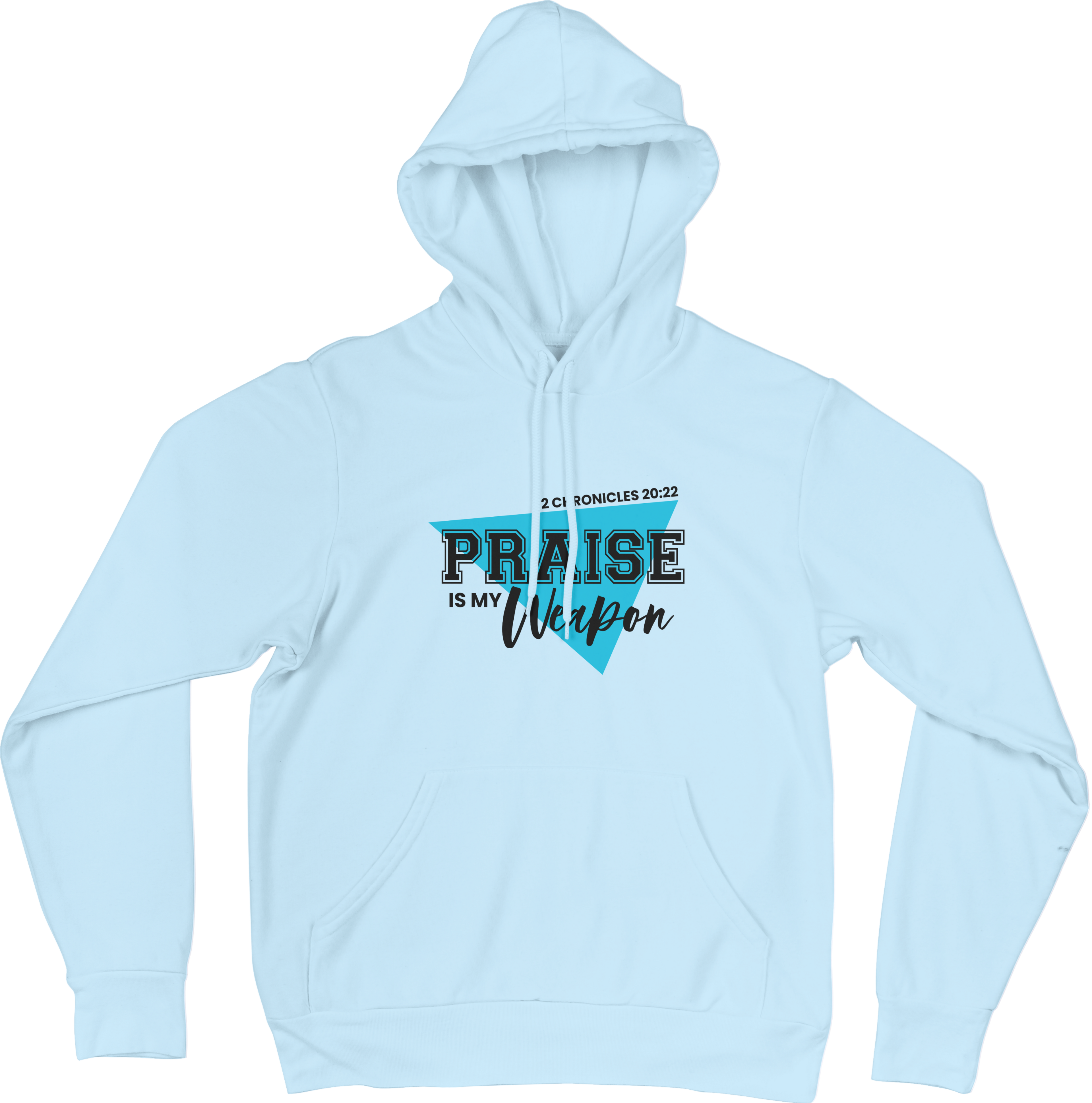 Long sleeve Hoodie - Praise is my Weapon