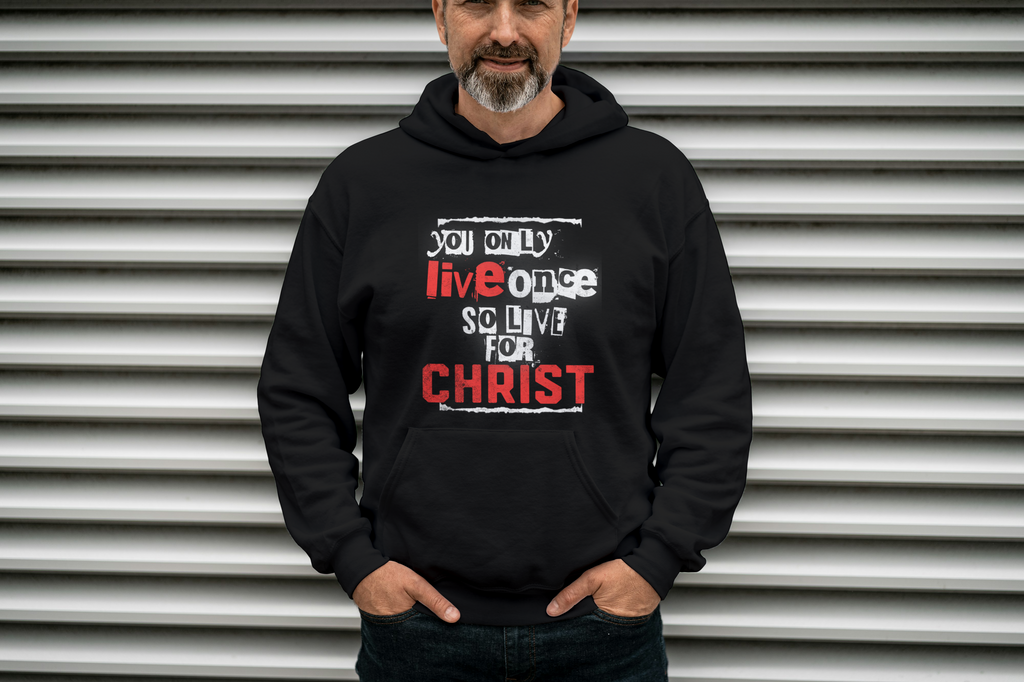 Long Sleeve Hoodie- You only live once