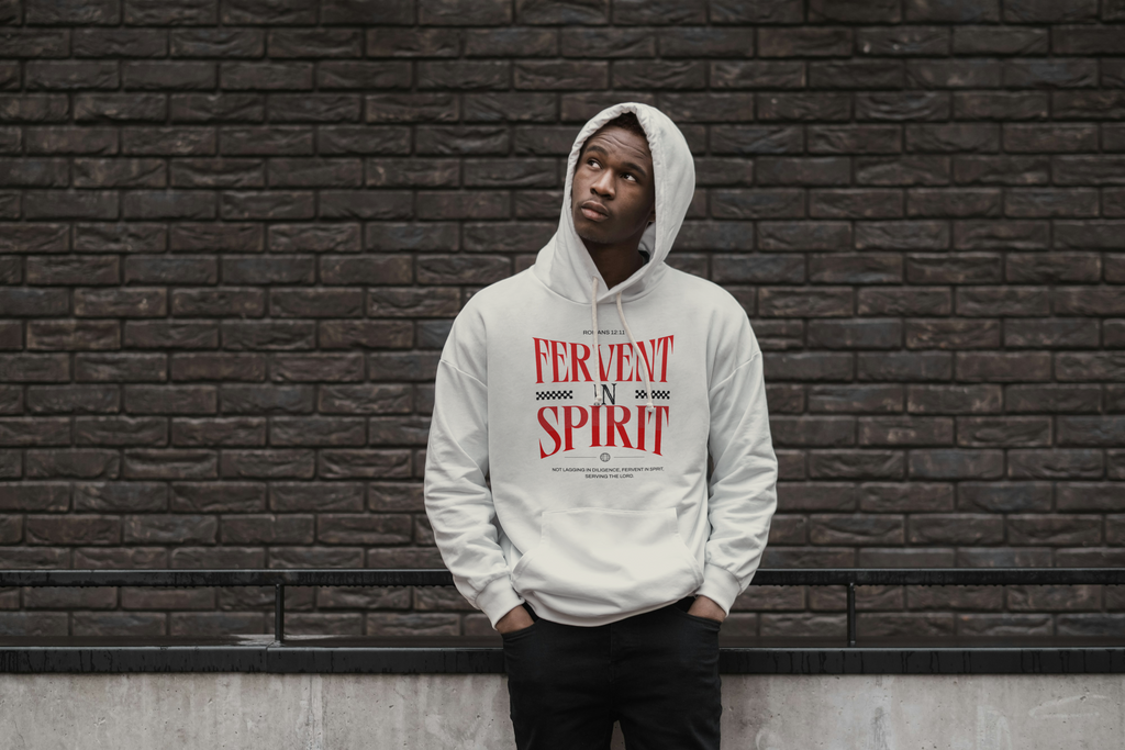 Long sleeve Hoodie- Fervent in Spirit