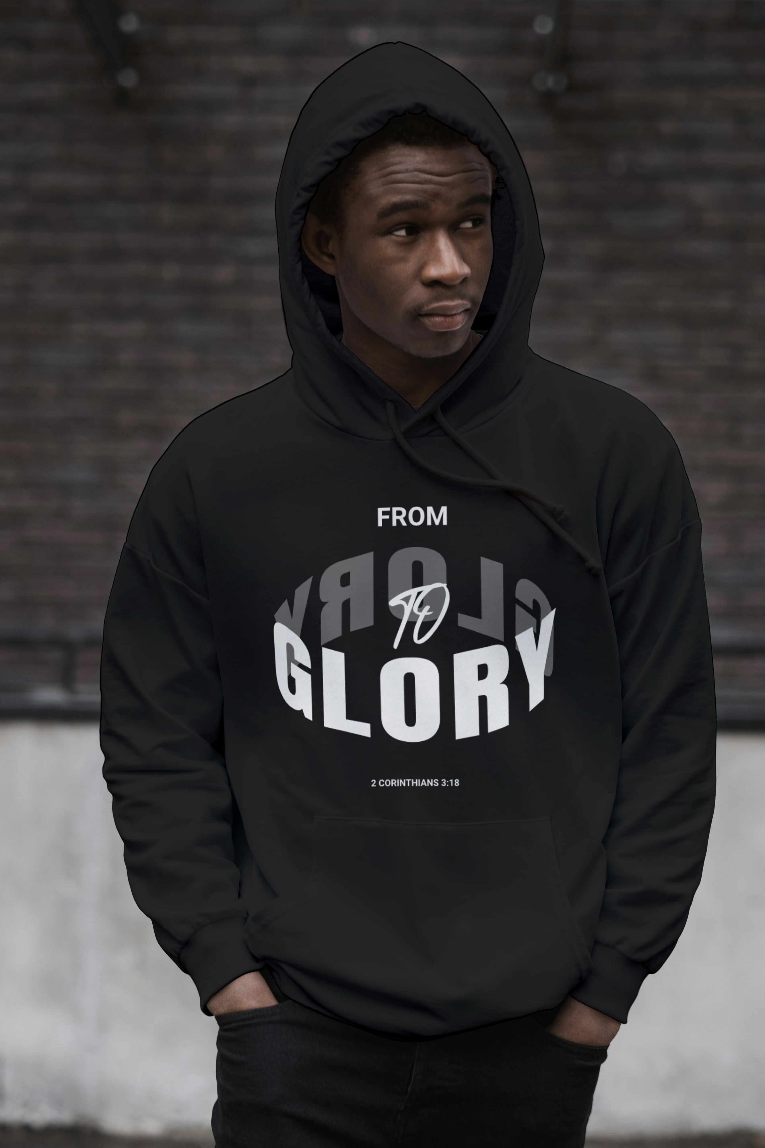 Long sleeve hoodie Glory to Glory